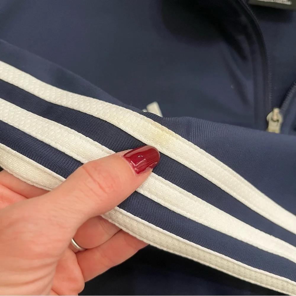 Adidas OKC Thunder Basketball Zip Up Jacket